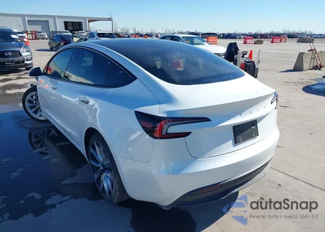 2024 Tesla Model 3 Long Range Dual Motor All-Wheel Drive/Rear-Wheel Drive from USA, damaged, VIN 5YJ3E1EA1RF752665
